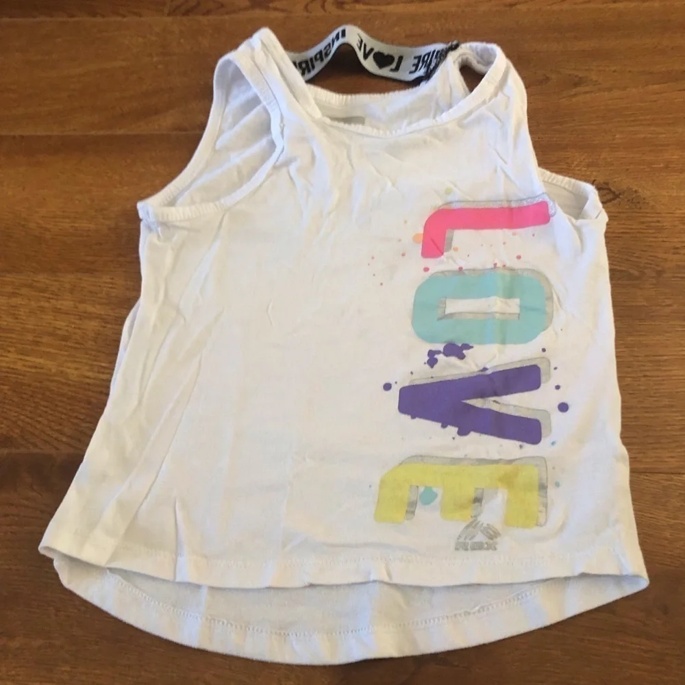 RBX Love tank graphic tee in size S